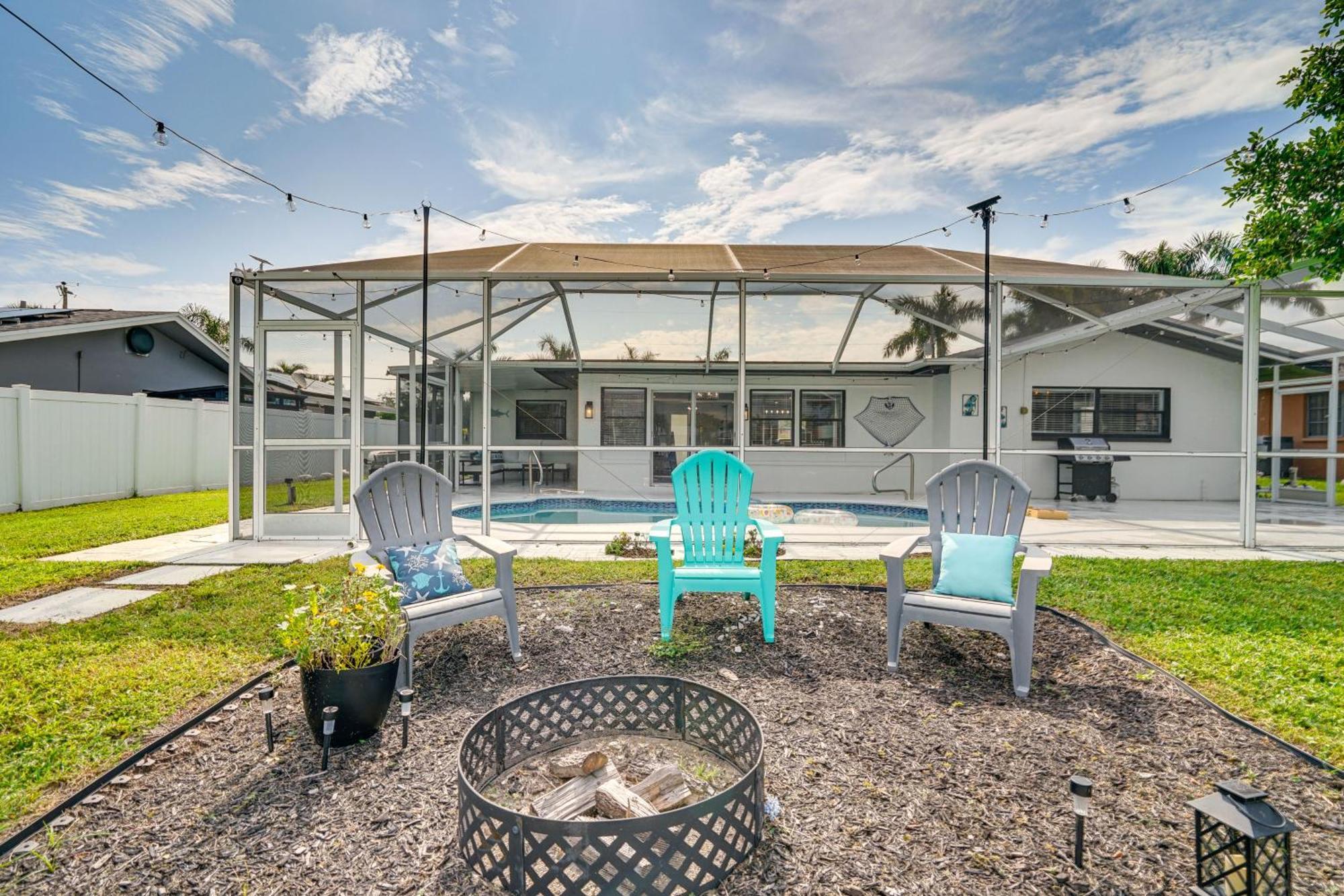 Canal-Front Getaway With Grill In Cape Coral! Villa Exterior photo